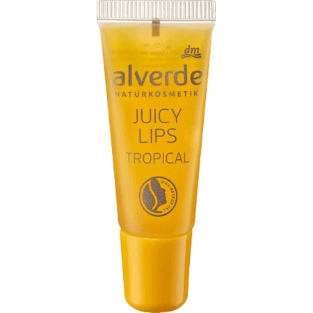 alverde NATURKOSMETIK Сочные губы Блеск для губ Сочные губы Тропический, 8 мл: цены и характеристики