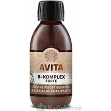 AVITA B-COMPLEX FORTE 1×200 мл, фосфолипидный комплекс: цены и характеристики