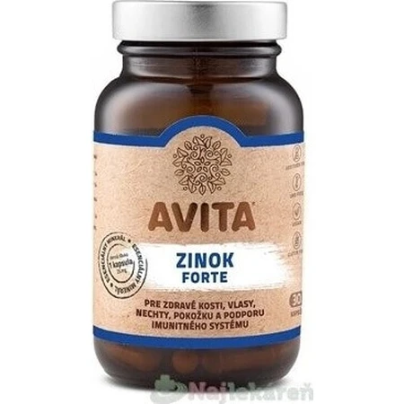 AVITA ZINOK FORTE 1×30 cps, биологически активная добавка: цены и характеристики