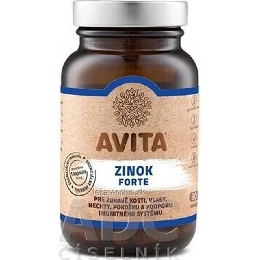 AVITA ZINOK FORTE 1×30 cps, биологически активная добавка: цены и характеристики