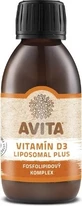 AVITA VITAMIN D3 LIPOSOMAL PLUS 1×200 мл, фосфолипидный комплекс