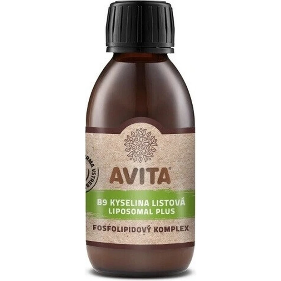 AVITA B9 FOLIC ACID LIPOSOMAL PLUS 1х200 мл, фосфолипидный комплекс: цены и характеристики