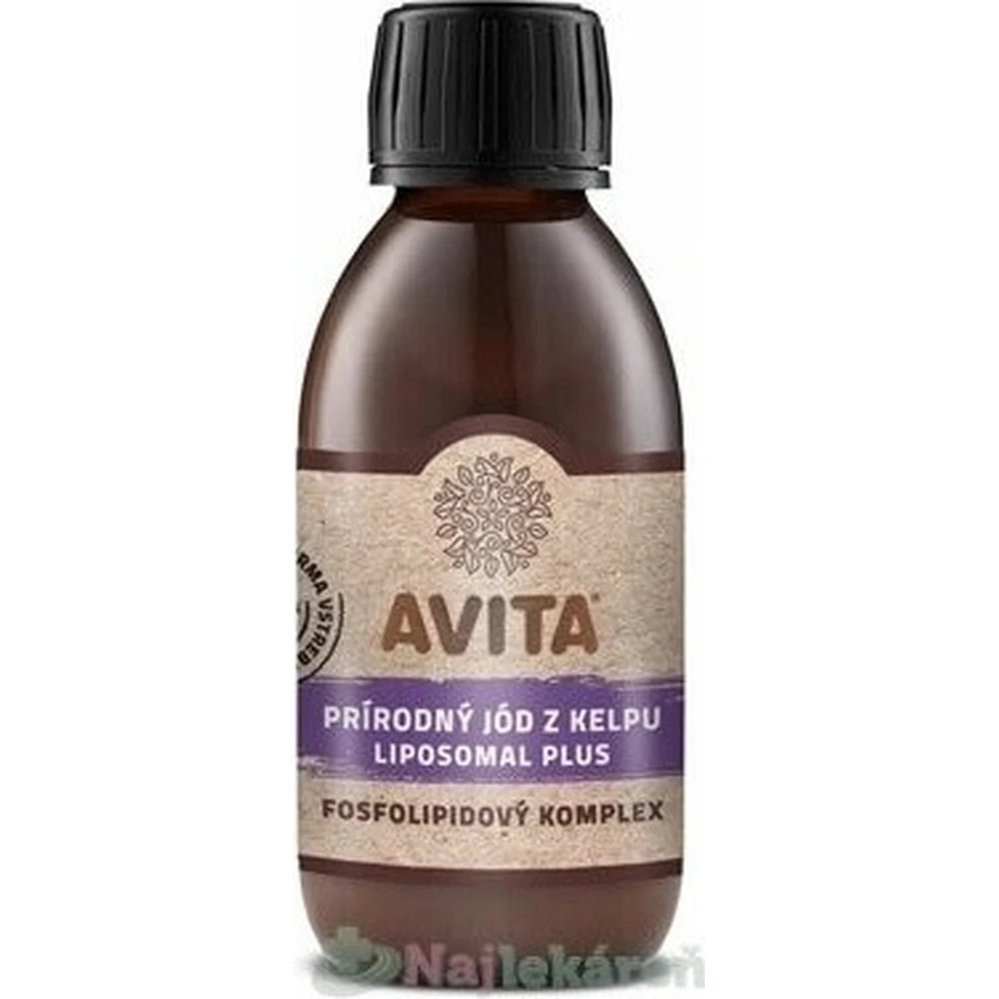 AVITA NATURAL IODINE FROM LIPOSOMAL PLUS 1×200 , фосфолипидный комплекс: цены и характеристики