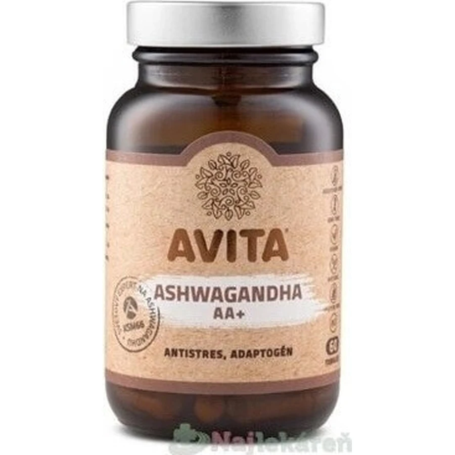 AVITA ASHWAGANDHA AA+ 1×60 cps, дієтична добавка: ціни та характеристики