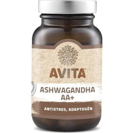 AVITA ASHWAGANDHA AA+ 1×60 cps, дієтична добавка: ціни та характеристики