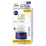 NIVEA Укрепляющий дневной и ночной крем Q10 POWER DUO 2×50 мл, укрепляющий крем: цены и характеристики