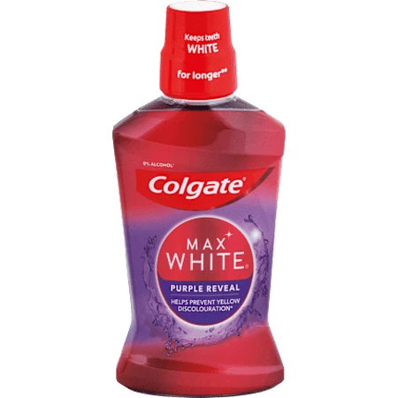 Colgate Max White Purple Reveal ополаскиватель для полости рта без спирта, 528 г: цены и характеристики