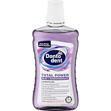 Dontodent Total Power Ополаскиватель для рта Total Power 10в1 Полная защита, 500 мл: цены и характеристики