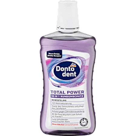 Dontodent Total Power Ополаскиватель для рта Total Power 10в1 Полная защита, 500 мл: цены и характеристики
