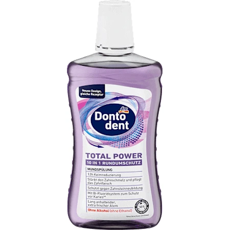 Dontodent Total Power Ополаскиватель для рта Total Power 10в1 Полная защита, 500 мл: цены и характеристики
