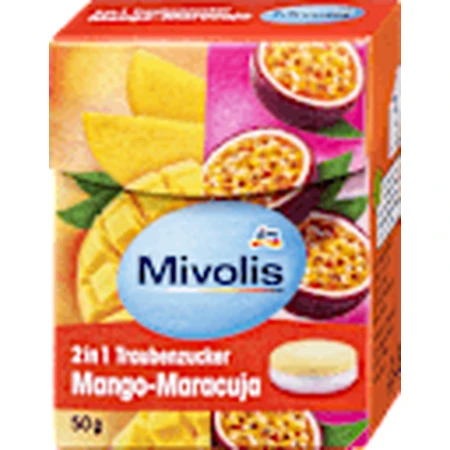 Mivolis Декстроза 2 в 1 Манго, маракуйя, 50 г: цены и характеристики