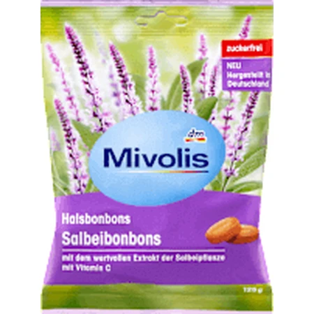 Капли для горла Mivolis Шалфей, 125 г: цены и характеристики