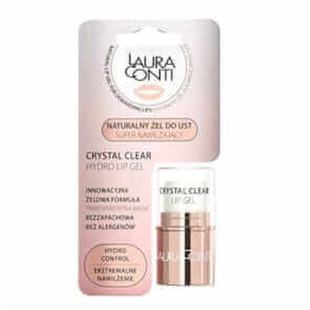 Прозорий гель для губ Laura Conti Crystal Clear, 5,5 г: ціни та характеристики