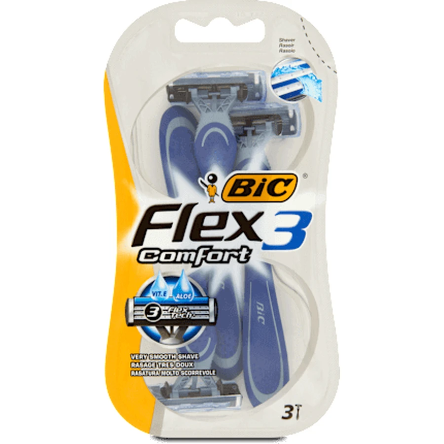 Бритва BIC FLEX3, 3 шт.: цены и характеристики