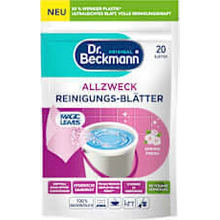 Dr.Beckmann Dr.Beckmann Миючі універсальні серветки Spring Fresh, 20 шт.: ціни та характеристики