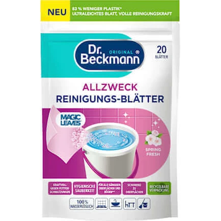 Dr.Beckmann Dr.Beckmann Миючі універсальні серветки Spring Fresh, 20 шт.: ціни та характеристики