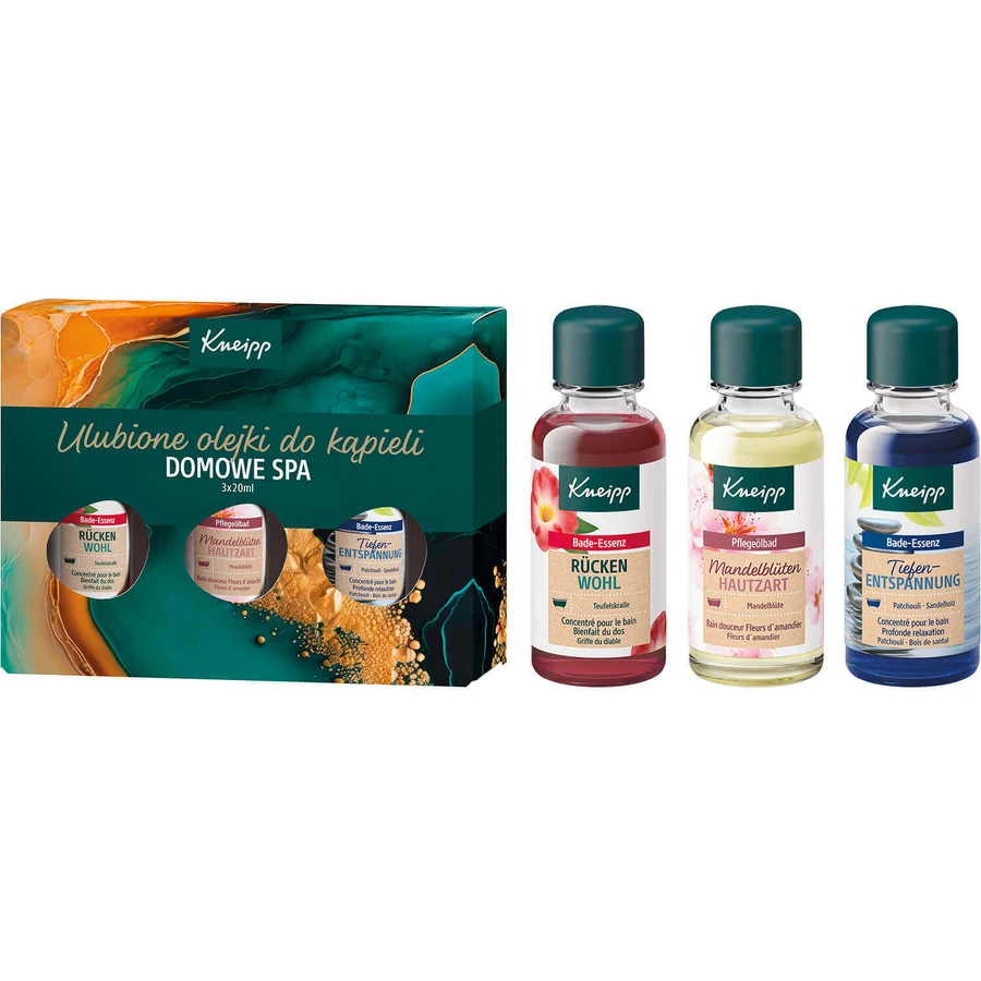 Набір олій для ванн Kneipp Favourite, 3 x 20 мл: ціни та характеристики