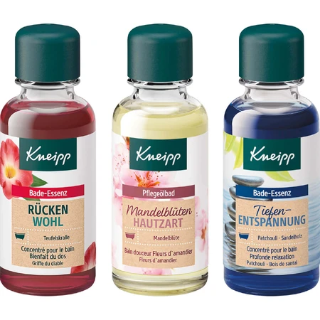 Набір олій для ванн Kneipp Favourite, 3 x 20 мл: ціни та характеристики