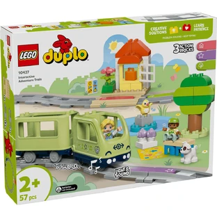 Интерактивный приключенческий поезд Duplo, 10427, + 2 года, Lego