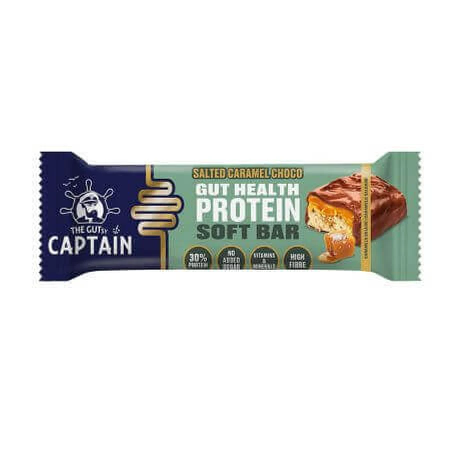 Протеиновый батончик с соленой карамелью, 50 г, The GUTsy Captain: цены и характеристики