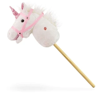 Игрушечная лошадка Hobby Horse с движением и звуками, 18 месяцев+, белая, Milly Mally