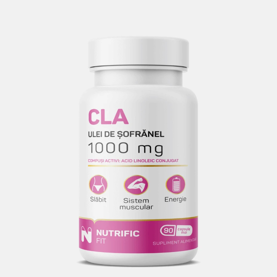 CLA олія софранели, 1000 мг, 90 м'яких гелів, Nutrific: ціни та характеристики