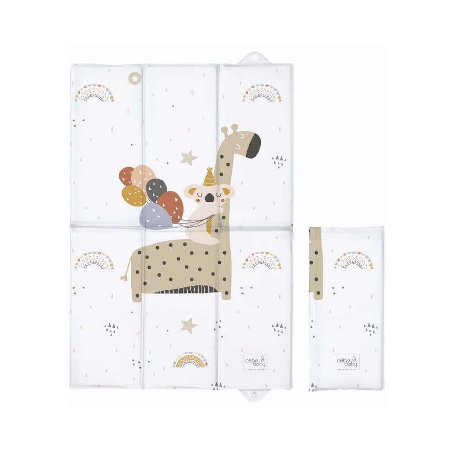 Складана пелюшка для подорожей, 60 x 40 см, Жираф, Ceba Baby: ціни та характеристики