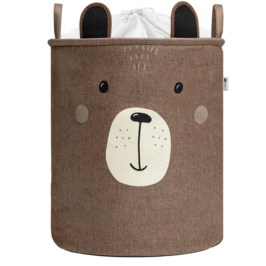 Складний кошик Premium, XL, 63 л, ведмежий коричневий, Sipo: ціни та характеристики