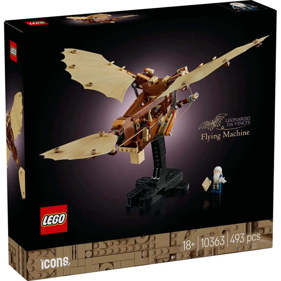 Літаючий автомобіль Leonardo da Vinci Icons, + 18 років, 10363, Lego: ціни та характеристики