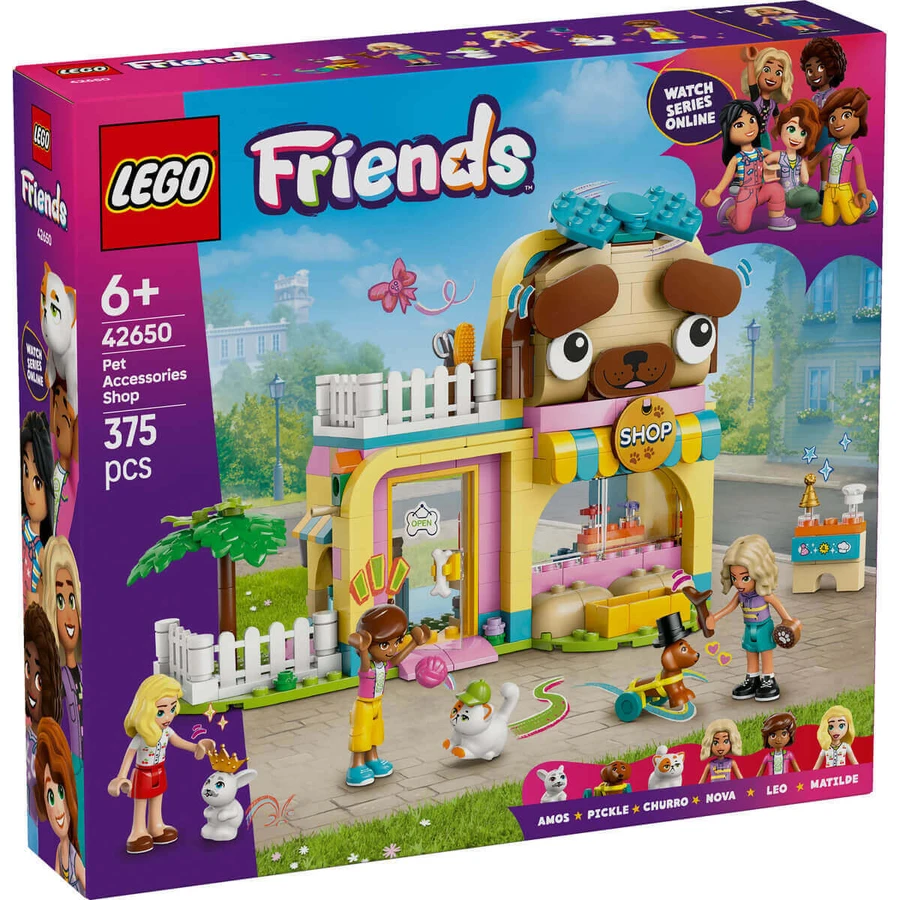 Магазин аксесуарів для домашніх улюбленців Friends, + 6 років, 42650, Lego: ціни та характеристики