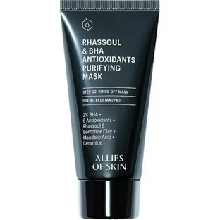 Очищающая маска для лица Rhassoul & BHA Antioxidants, 50 мл, Allies of Skin