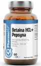 Бетаин HCL + пепсин 60 капсул Pharmovit Clean Label