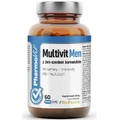 Multivit Men з корейським женьшенем Вітаміни та мінерали для чоловіків 60 капсул Pharmovit Clean Label
