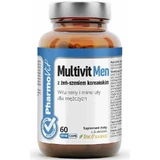 Multivit Men с корейским женьшенем Витамины и минералы для мужчин 60 капсул Pharmovit Clean Label