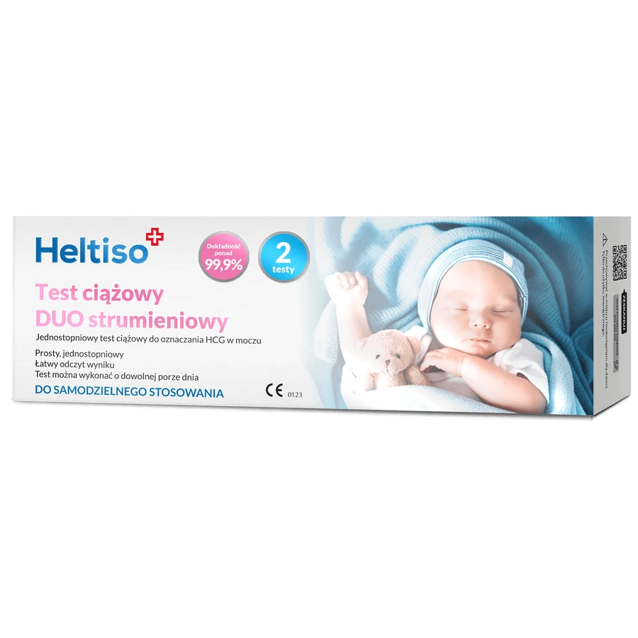 Heltiso Duo, тест на беременность, потоковый, 2 шт.: цены и характеристики