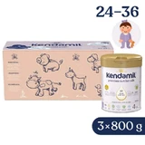 Набір Kendamil Premium 4 HMO+, молоко для дітей, після 24 місяців, 3 х 800 г ДЕКОРАТИВНА УПАКОВКА