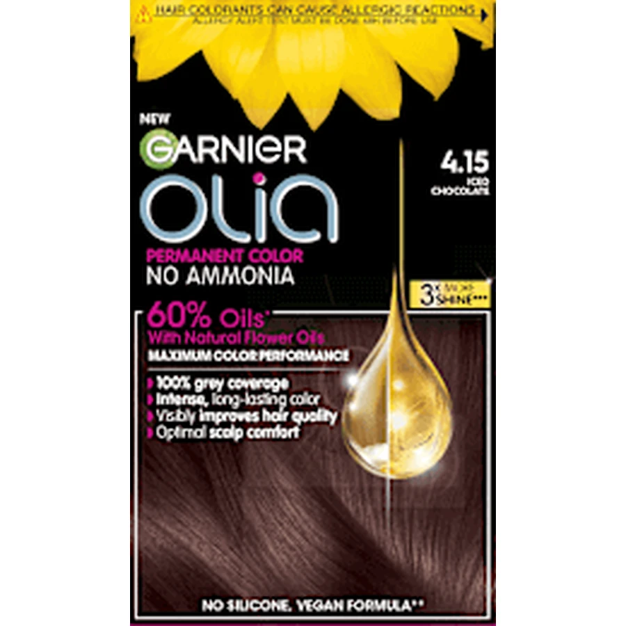 GARNIER GARNIER olia Перманентная краска 4.15 Ледяной шоколад, 174 мл: цены и характеристики