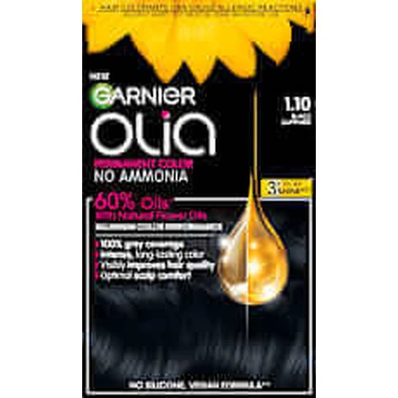 GARNIER GARNIER olia Перманентна фарба 1.10 Чорний сапфір, 174 мл: ціни та характеристики