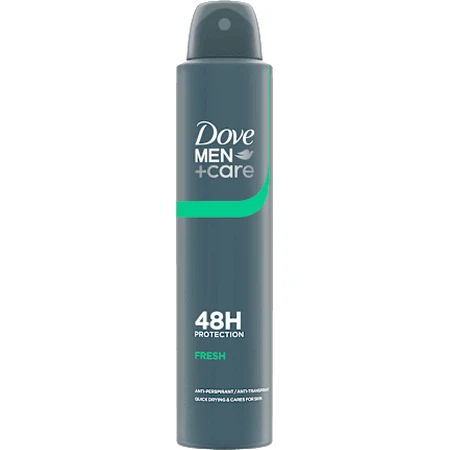 Dove MEN+CARE Дезодорант-спрей FRESH, 200 мл: цены и характеристики