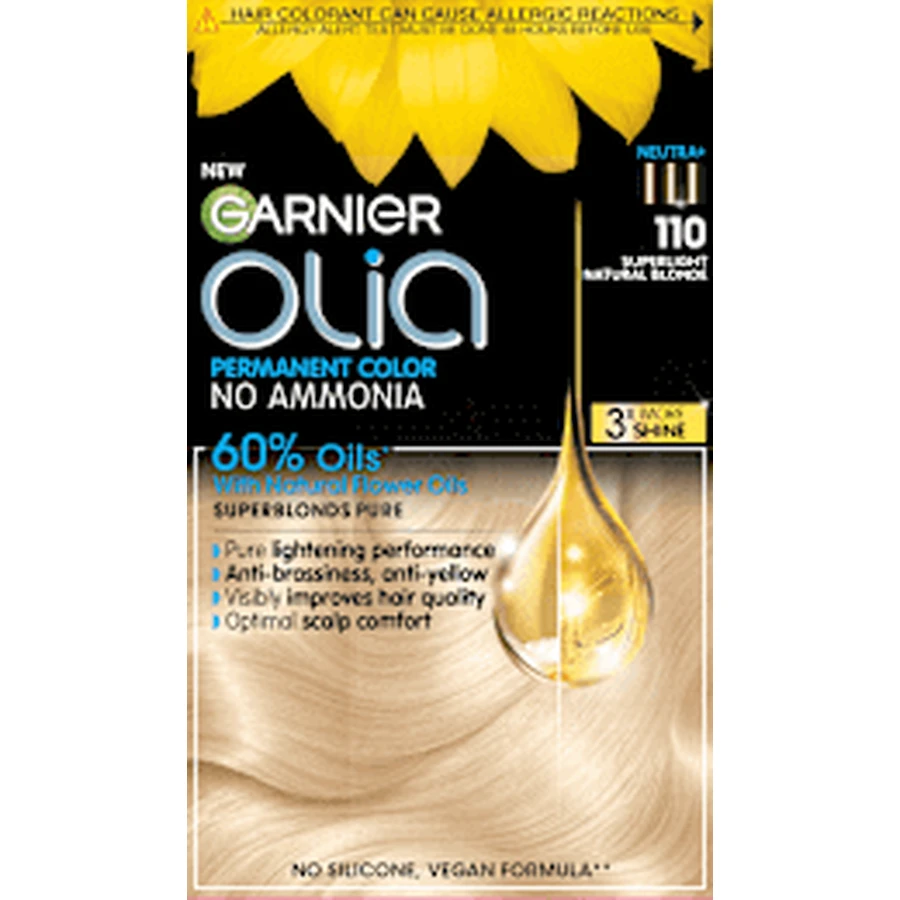 GARNIER GARNIER olia Permanent Colour 110 Super Light Natural Blonde, 174 мл: цены и характеристики