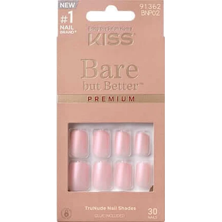 KISS Bare But Better Premium False Nails Spicy, 1 набор: цены и характеристики
