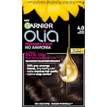 GARNIER GARNIER olia Перманентная краска 4.0 Темно-коричневый, 174 мл: цены и характеристики