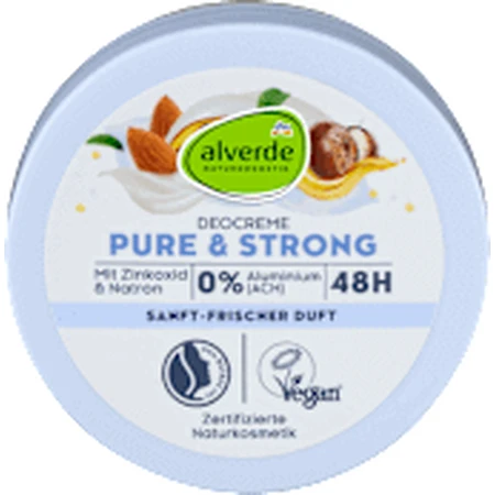 alverde NATURKOSMETIK Pure & Strong Дезодорант-крем 50 мл: ціни та характеристики