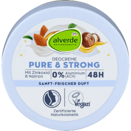 alverde NATURKOSMETIK Pure & Strong Дезодорант-крем 50 мл: ціни та характеристики
