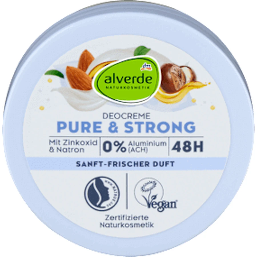alverde NATURKOSMETIK Pure & Strong Дезодорант-крем 50 мл: ціни та характеристики