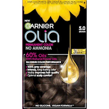 GARNIER GARNIER olia Перманентная краска 5.0 Коричневый, 174 мл: цены и характеристики