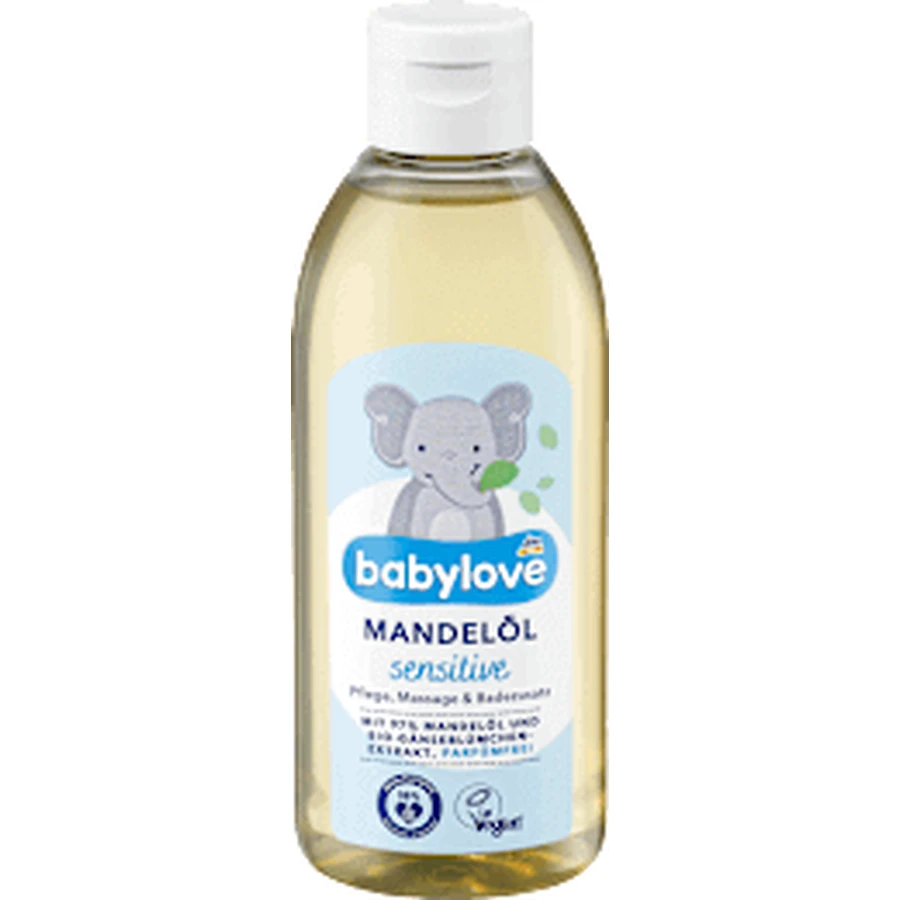 babylove Детское чувствительное миндальное масло 250 мл: цены и характеристики