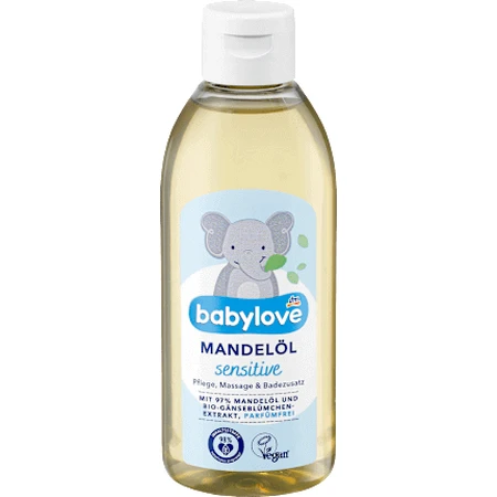 babylove Детское чувствительное миндальное масло 250 мл: цены и характеристики
