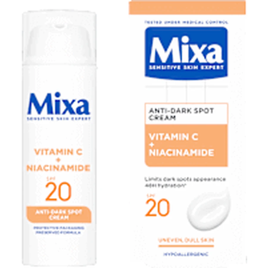 Mixa Антипигментационный крем SPF20, 50 мл: цены и характеристики
