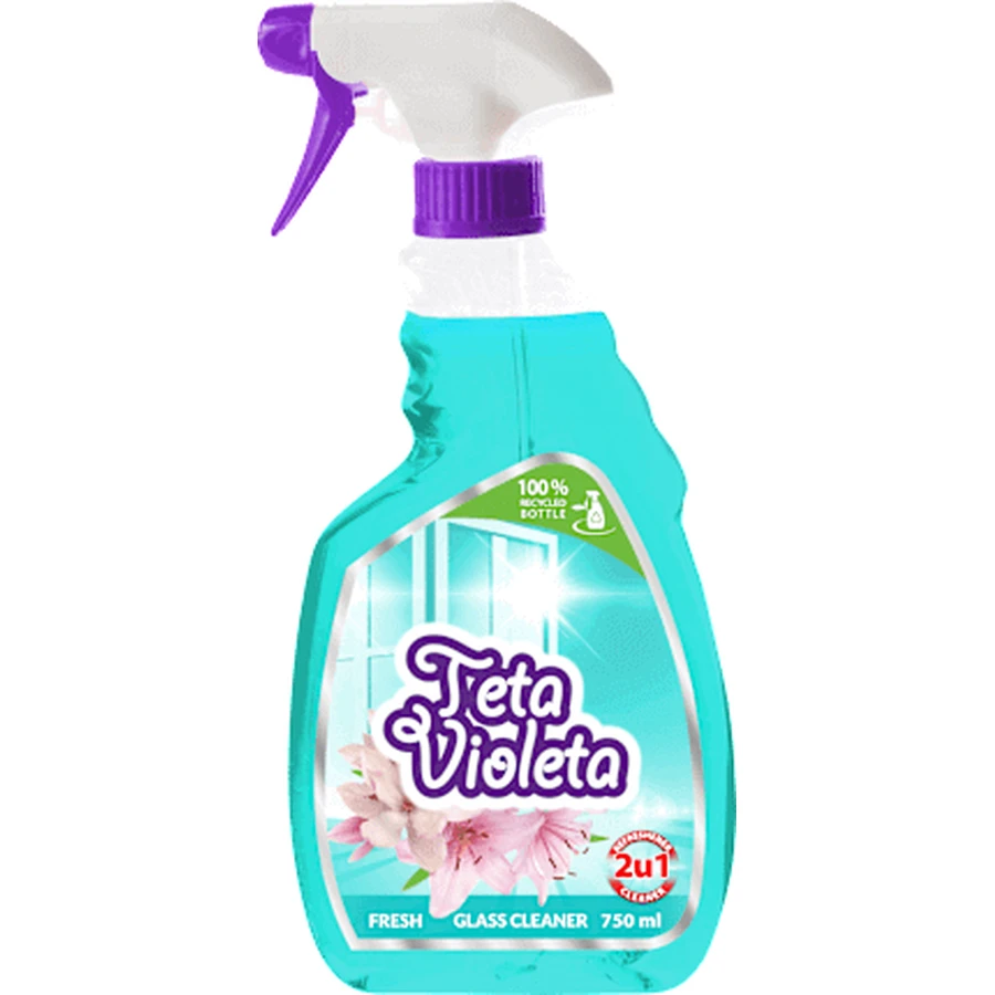 Teta Violeta Fresh раствор для мытья окон, 750 мл: цены и характеристики